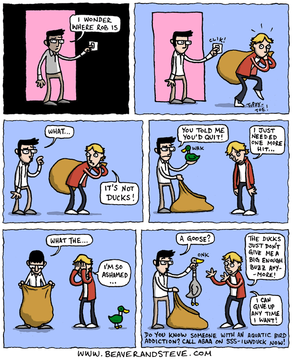 Beaver and Steve Guest