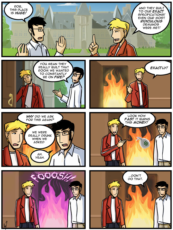 The Color of Money Burning