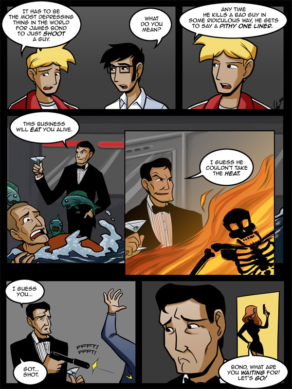 It's Depressing Being Bond